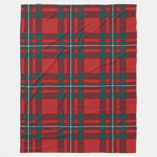 Polaire Couverture d'ouatine de tartan de MacGregor