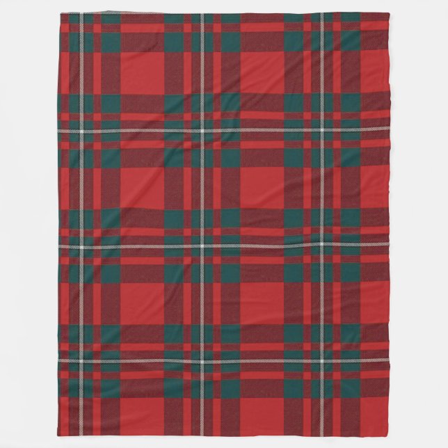 Polaire Couverture d'ouatine de tartan de MacGregor (Devant)