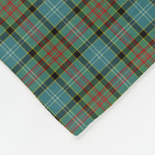 Polaire Couverture d'ouatine de tartan de secteur de