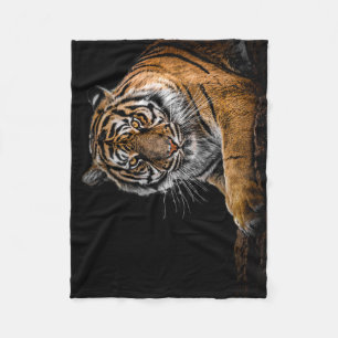 Polaire Couverture d'ouatine de tigre