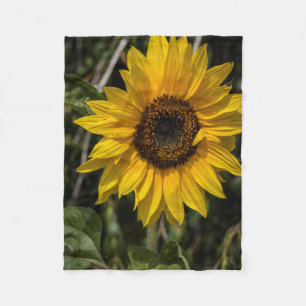 Polaire Couverture d'ouatine de tournesol