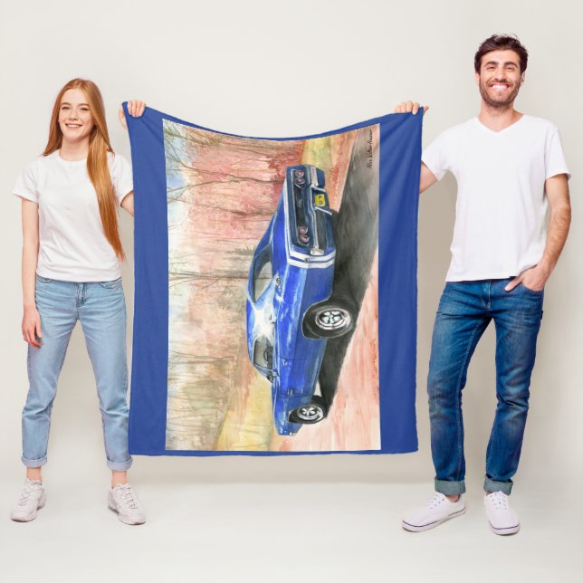 Polaire Couverture d'ouatine de vue arrière de chargeur de (En situation)