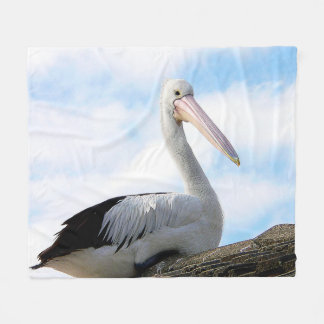Polaire Couverture d'ouatine d'oiseau de pélican