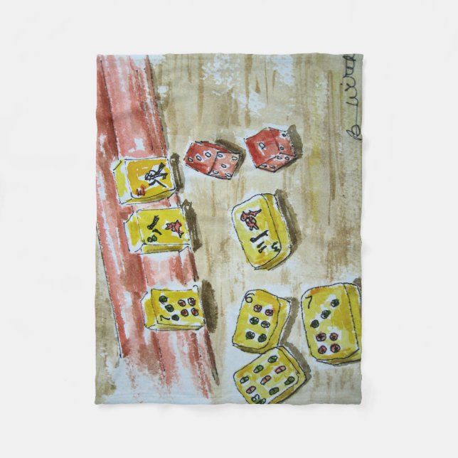 Polaire Couverture d'ouatine pour l'amant (Devant)