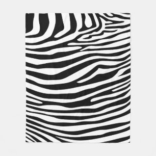 Polaire Couverture élégante blanche noire d'ouatine de