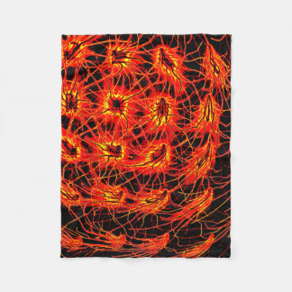 Polaire Couverture en Fleece à radiance neurale Ember