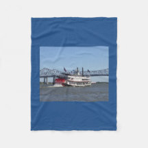 Couverture en laine de bateau fluvial