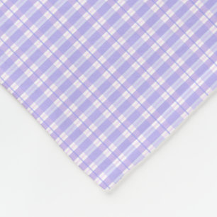 Polaire Couverture en pastel d'ouatine de lavande et de