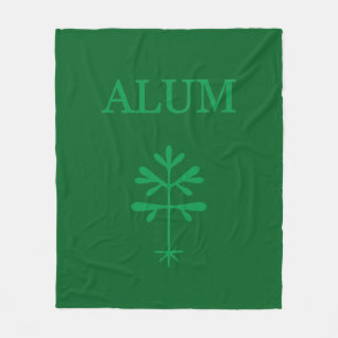 Polaire Couverture en polaire, vert d'aluminium