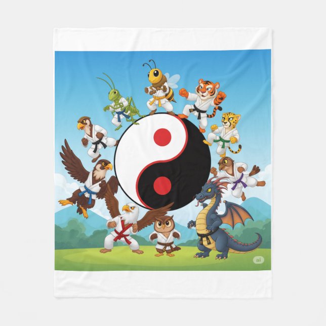 Polaire couverture enfant (Devant)