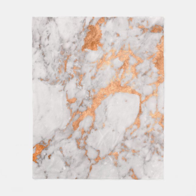 Polaire Couverture faite sur commande blanche d'ouatine de (Devant)