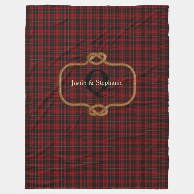 Polaire Couverture faite sur commande d'ouatine de plaid (Devant)