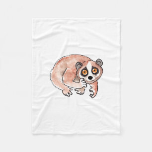 Polaire Couverture lente de loris