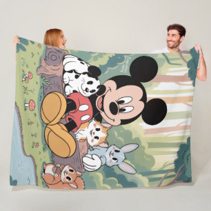 Polaire Couverture Mickey Mouse