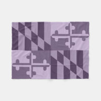 Couverture monochromatique de drapeau du Maryland