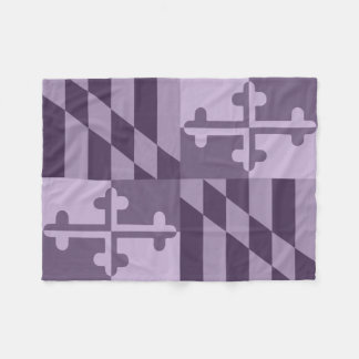 Polaire Couverture monochromatique de drapeau du Maryland