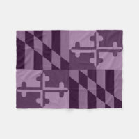 Couverture monochromatique de drapeau du Maryland