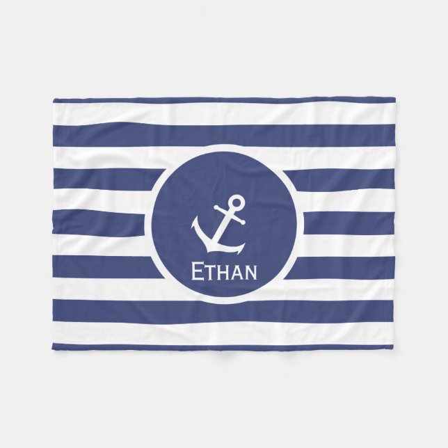 Polaire Couverture nautique nommée faite sur commande (Devant (Horizontal))