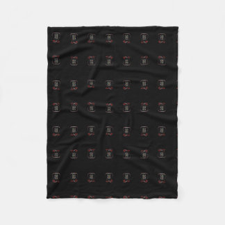 Polaire Couverture noire d'ouatine de Lévi de tribu,
