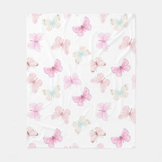 Polaire Couverture papillon