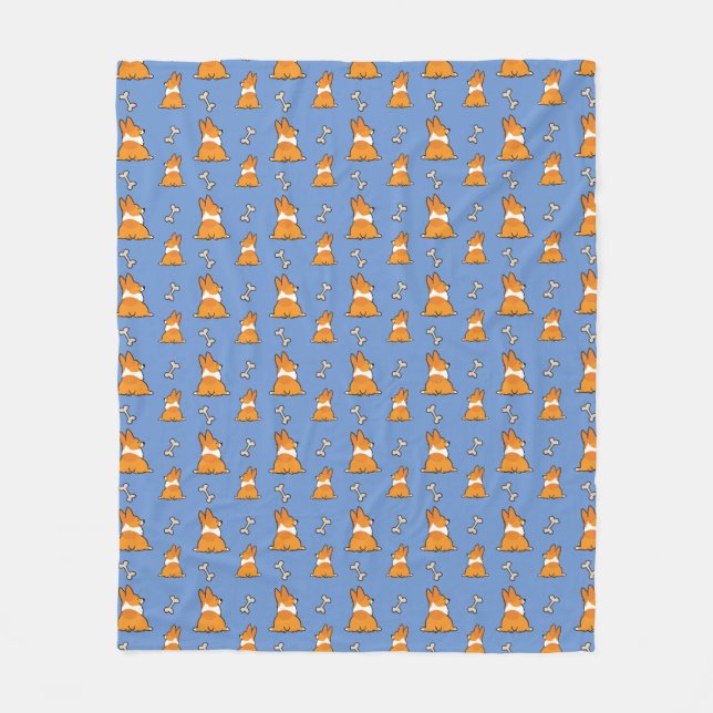 Polaire Couverture personnalisable d'ouatine de motif de (Devant)