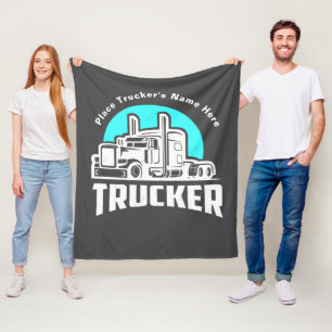 Polaire Couverture personnalisée pour camionneur