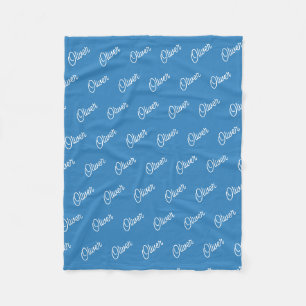Polaire Couverture personnalisée pour enfants avec nom rép