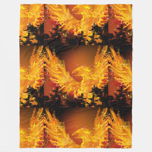 Polaire Couverture Phoenix Fierté (Devant)