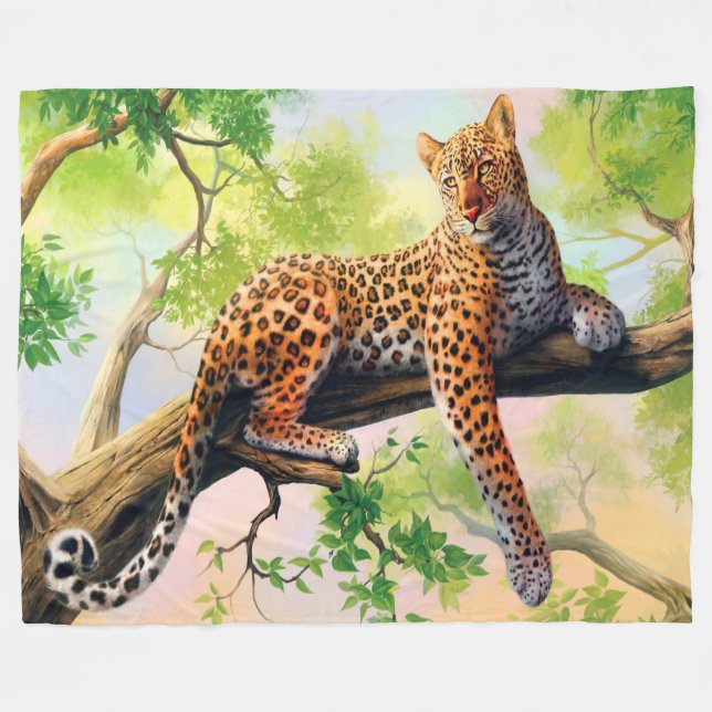 Polaire Couverture polaire/Guépard (Devant (Horizontal))