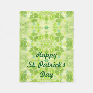 Polaire Couverture pour fauteuil roulant St Patrick's Day