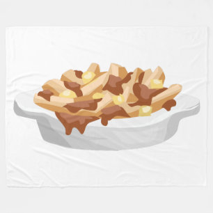 Polaire couverture poutine
