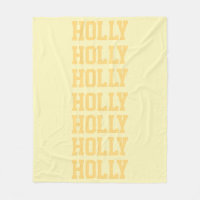 Couverture préppante jaune