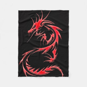Polaire Couverture rouge d'ouatine d'art d'aerographe de