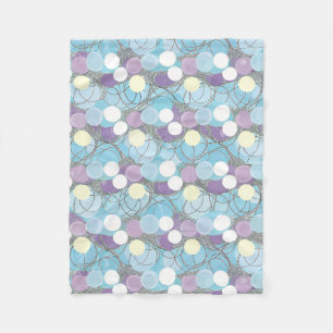Polaire Couverture Sherpa Nuages Bulles Rêveurs