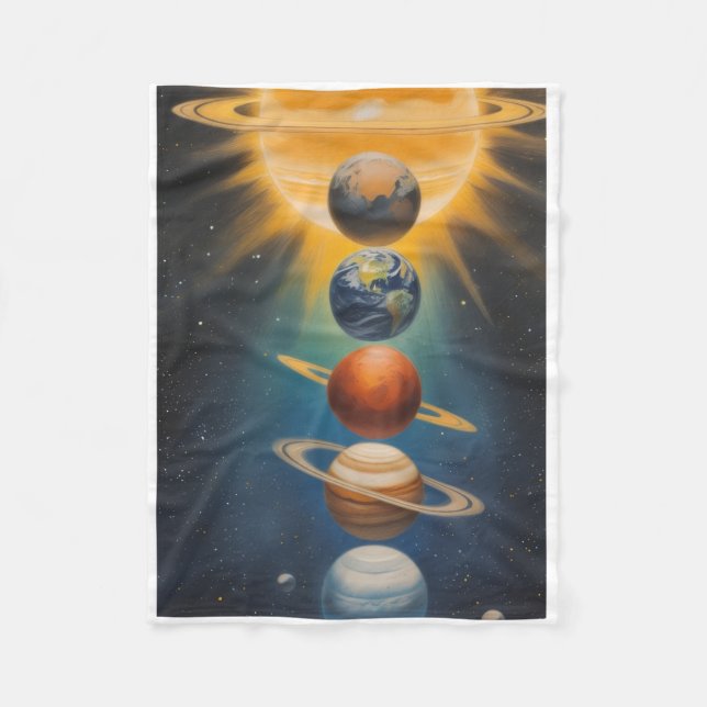 Polaire Couverture spatiale du système solaire ADOM (Devant)