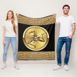 Polaire Couverture Symbole Sicile