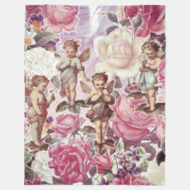 Polaire Couverture victorienne d'ouatine de jardin, grande