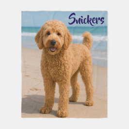 Polaire Cute Doodle Couverture personnalisée