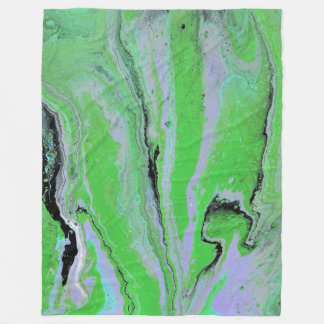 Polaire Fair Game 2 couverture abstraite verte noire