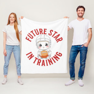Polaire Futur Star Baby Football Fleece couverture