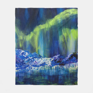 Polaire Glacial de l'Alaska et couverture boréale