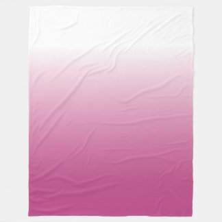 POLAIRE GRANDE COUVERTURE DU ROSE OMBRE