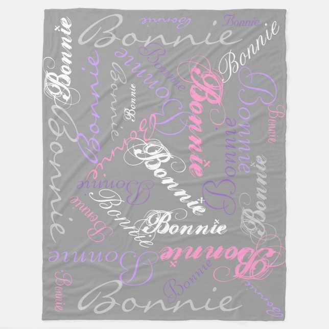 Polaire Gris, Rose, Orchidée, Lavendar, Nom de couverture  (Devant)