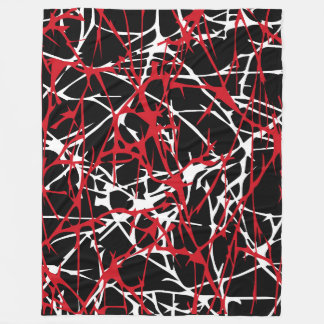 Polaire Grosse couverture en polaire, moderne, abstrait, r