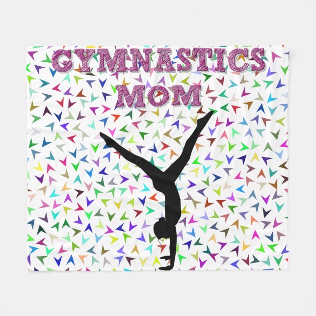 Polaire Gymnastique Couverture en molleton MOM. (Devant (Horizontal))