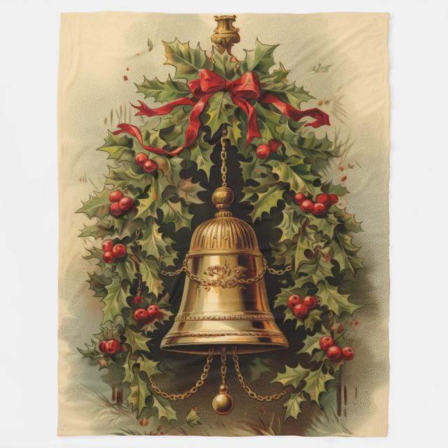 Polaire Heirloom Harmony Festive Couverture de Noël (Devant)