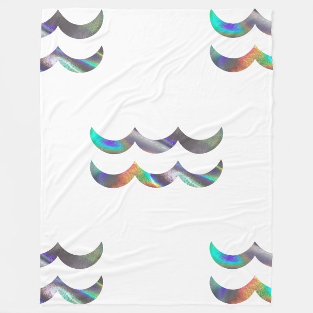 Polaire hologramme aquarius couverture (Devant)