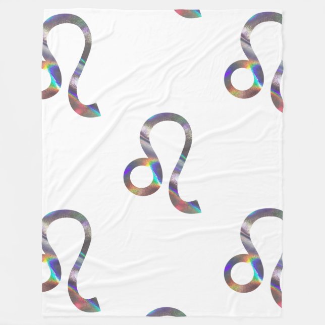 Polaire hologramme leo couverture (Devant)