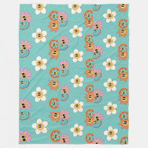 illustration rose couverture en toison de fleurs r