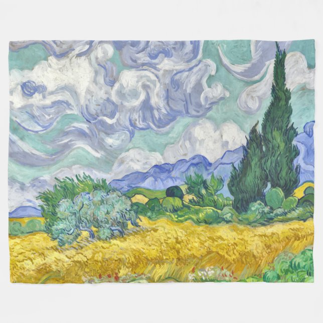 Polaire La couverture de Van gogh (Devant (Horizontal))